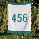 Player number - Squid Game - Blanket - Caudie