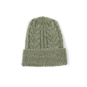 Handknit fisherman hat in merino wool - Caudie