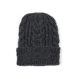 Handknit fisherman hat in merino wool - Caudie