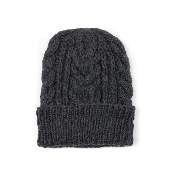 Handknit fisherman hat in merino wool - Caudie