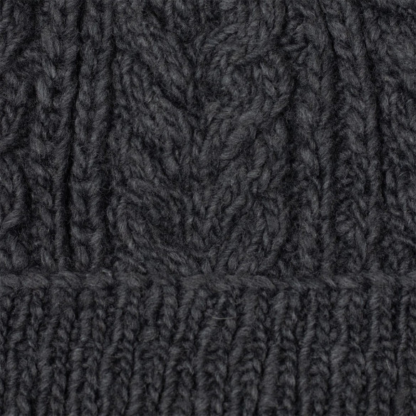 Handknit fisherman hat in merino wool - Caudie