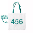 Numéro de joueur personnalisable - Squid Game - Tote bag - Caudie