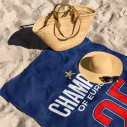 Serviette de plage PSG 2025 étoile ligue des champions  - Caudie