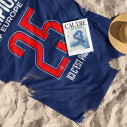 Serviette de plage PSG 2025 étoile ligue des champions  - Caudie