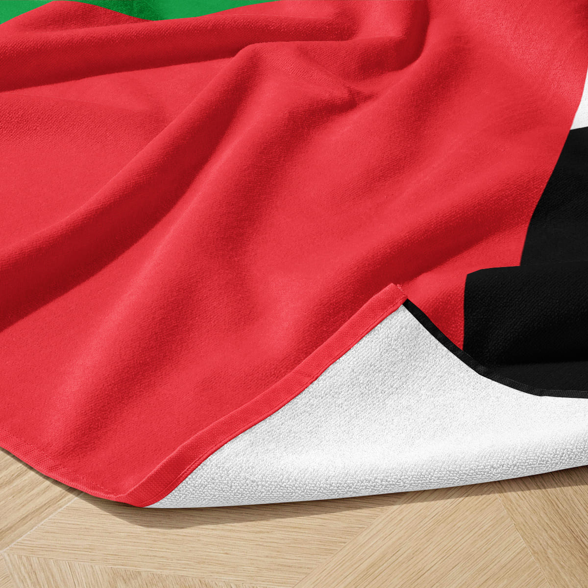 Beach towel Palestine flag - Caudie