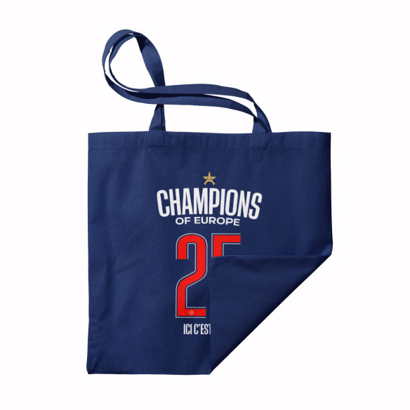PSG 2025 étoile ligue des champions - Tote bag - Caudie
