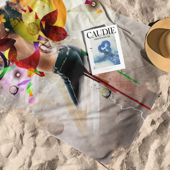 Azur - Beach towel - Caudie