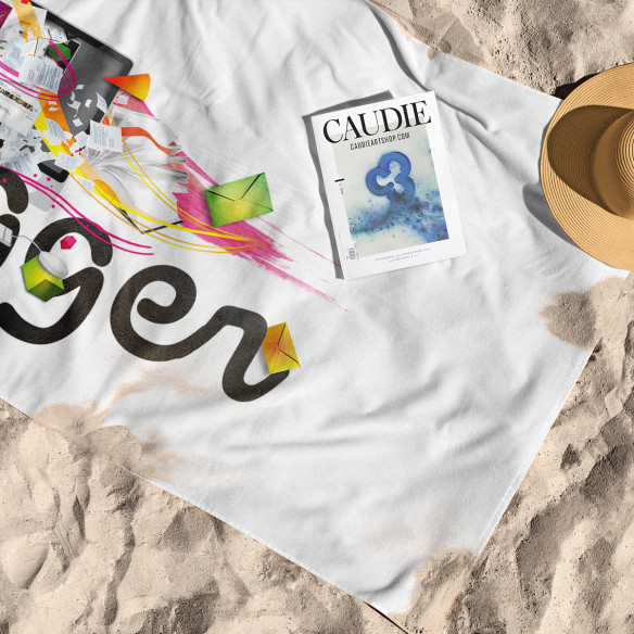 Blogger - Beach towel - Caudie