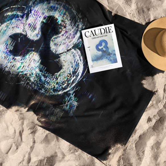 Caudie in the shell - Beach towel - Caudie
