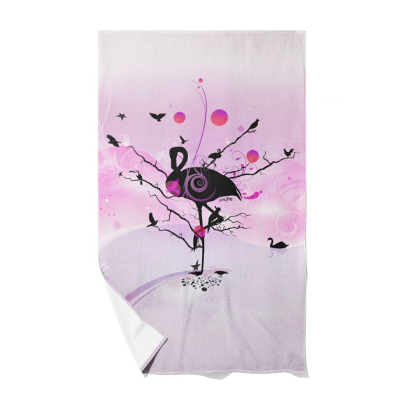 Flamingo - Beach towel - Caudie