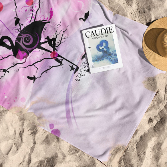 Flamand Rose - Serviette de plage - Caudie