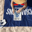 Serviette de plage PSG 2025 étoile ligue des champions  - Caudie