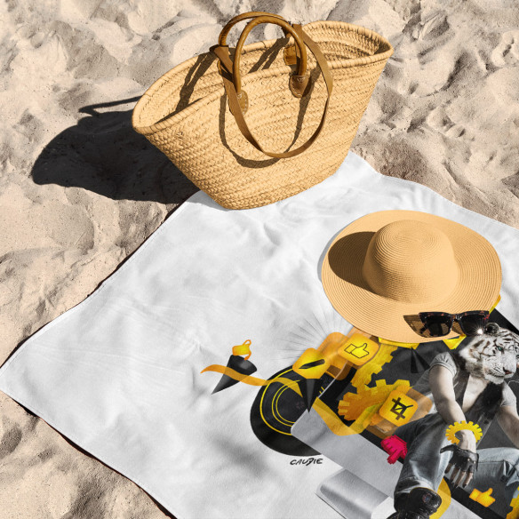 Instagramer - Serviette de plage - Caudie