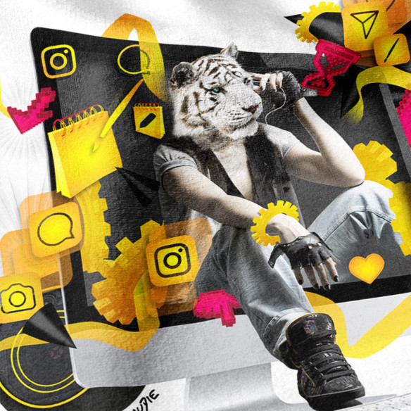 Instagramer - Serviette de plage - Caudie