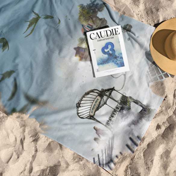 Metropolitain - Beach towel - Caudie