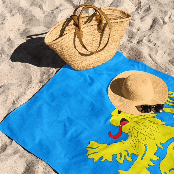 Official Flag Apartment - Beach towel - The Big Bang Theory - Caudie