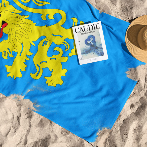 Official Flag Apartment - Serviette de plage - The Big Bang Theory - Caudie