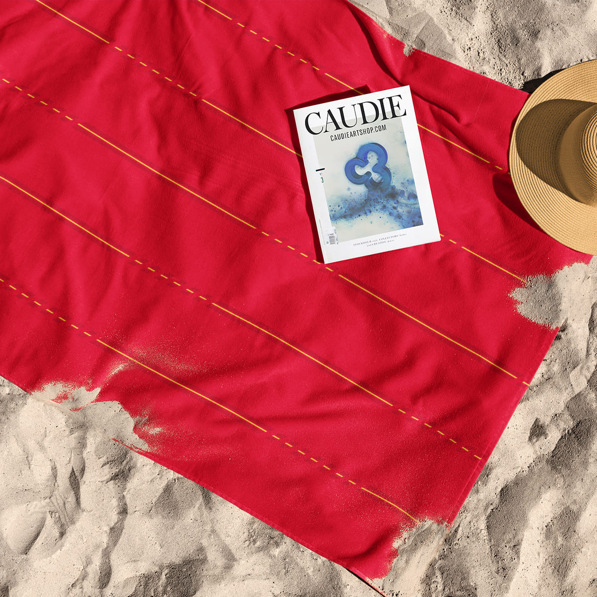 Équipe d'Espagne foot 2026 - Serviette de plage - Caudie