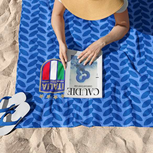 Italy soccer team 2026 - Beach towel - Caudie