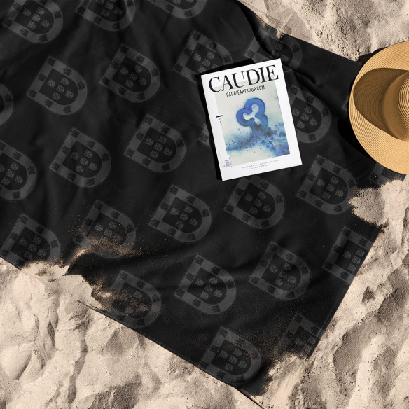 Équipe du Portugal foot 2026 (ES) - Serviette de plage - Caudie