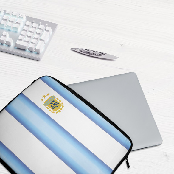 Housse pour ordinateur portable équipe d'Argentine foot 2026 - Caudie