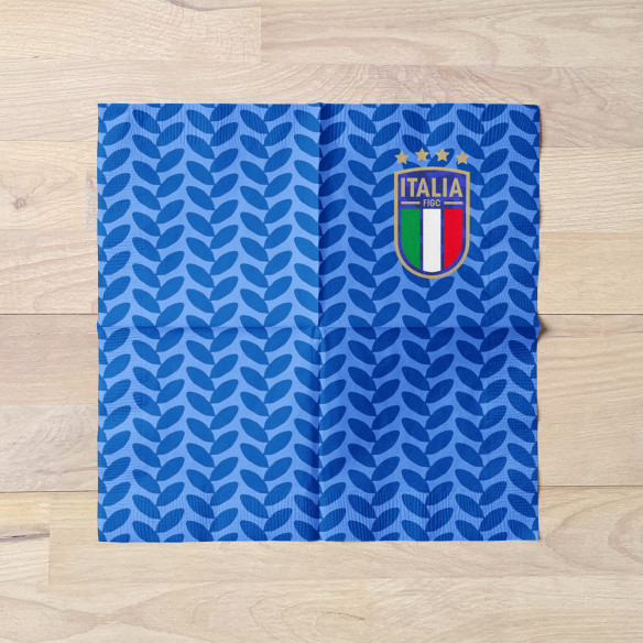Serviettes de table équipe d'Italie foot 2026 - Caudie