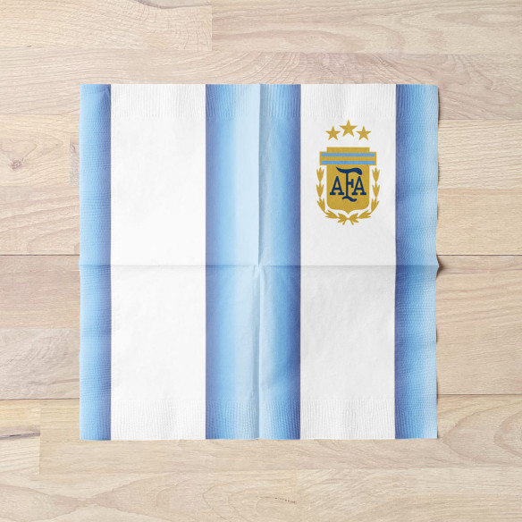 Napkins Argentina soccer team 2026 - Caudie