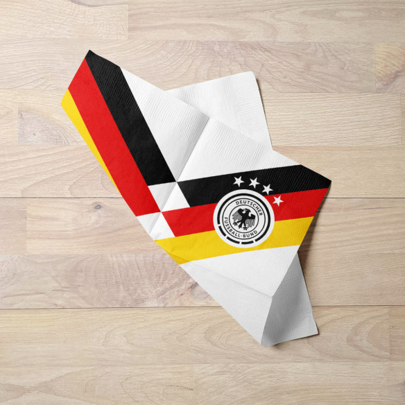 Napkins Germany soccer team 2026 - Caudie