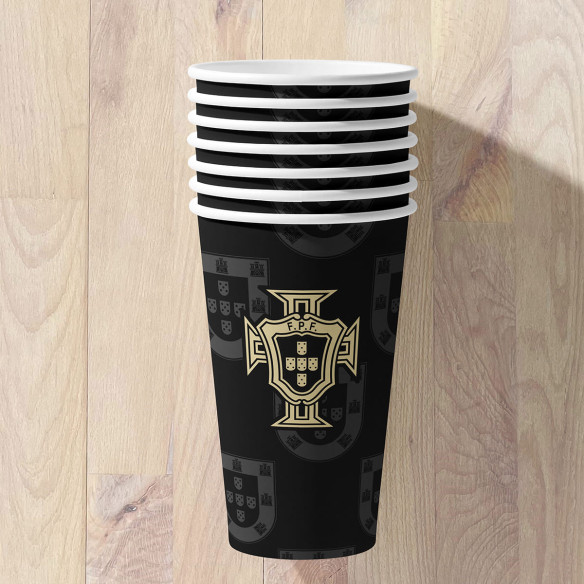 Paper cups Portugal soccer team 2026 - Caudie