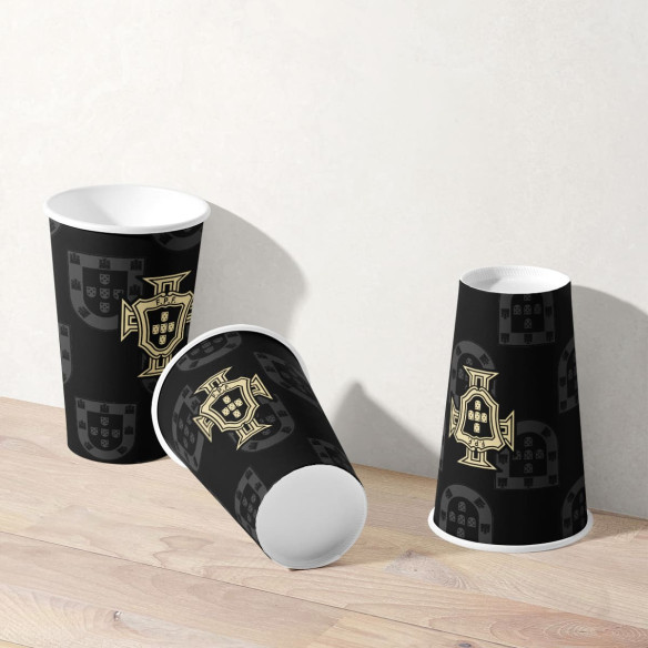 Paper cups Portugal soccer team 2026 - Caudie
