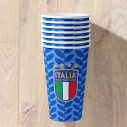 Gobelets en carton équipe d'Italie foot 2026 - Caudie