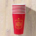 Paper cups Spain soccer team 2026 - Caudie