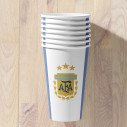 Paper cups Argentina soccer team 2026 - Caudie