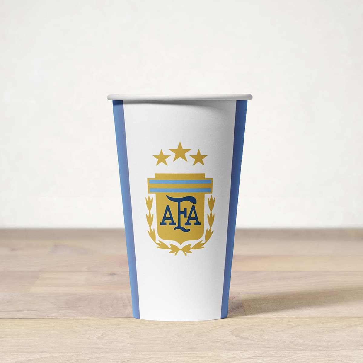 Paper cups Argentina soccer team 2026 - Caudie