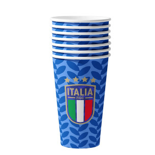 Gobelets en carton équipe d'Italie foot 2026 - Caudie