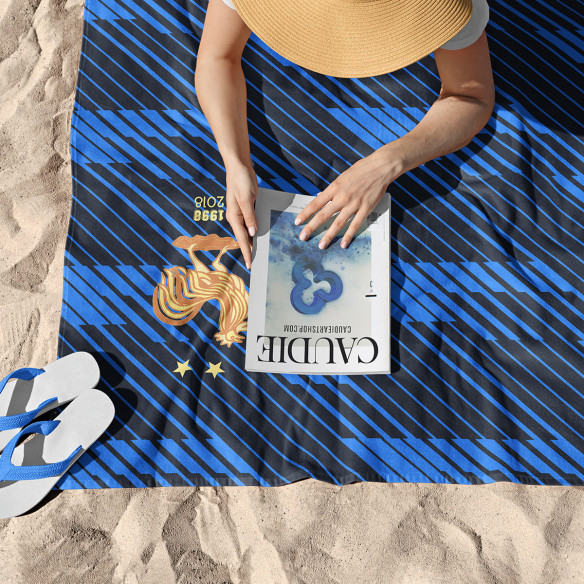 Équipe de France foot 2026 - Serviette de plage - Caudie