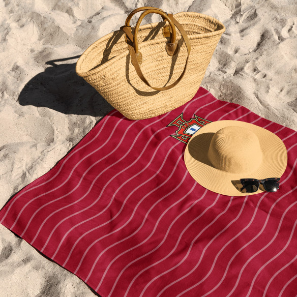 Portugal soccer team 2026 - Beach towel - Caudie