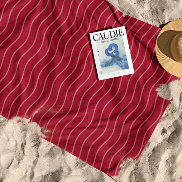 Équipe du Portugal foot 2026 - Serviette de plage - Caudie