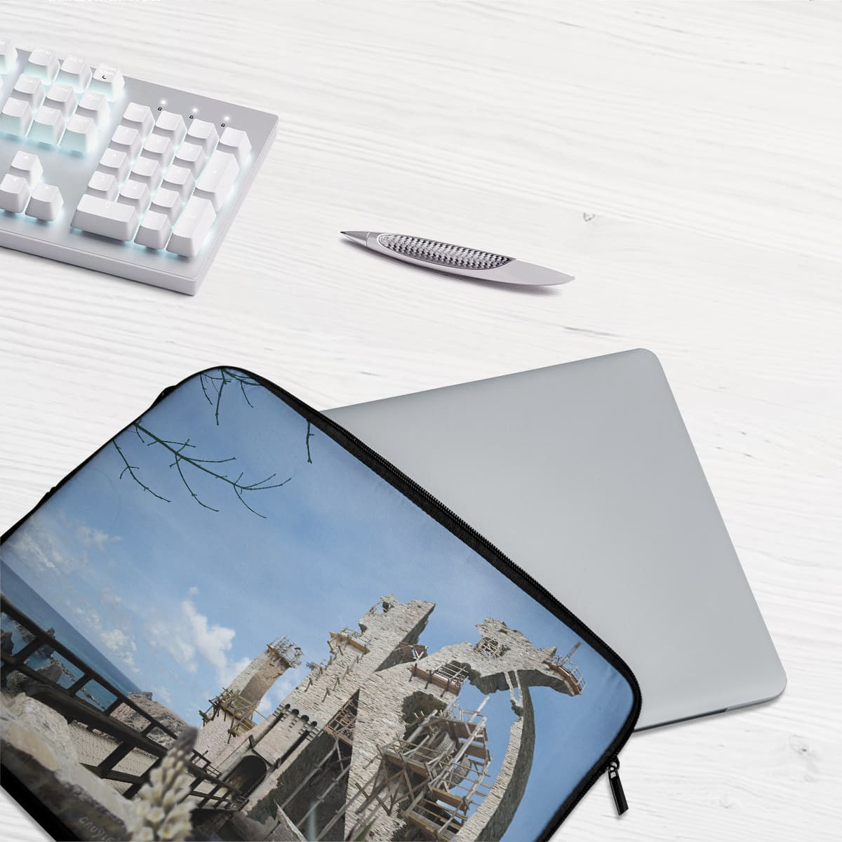 Kaamelott en Andalousie - Laptop sleeve - Caudie