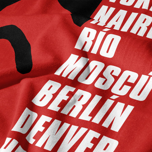 Masque Et Noms - Beach towel - La Casa De Papel - Caudie