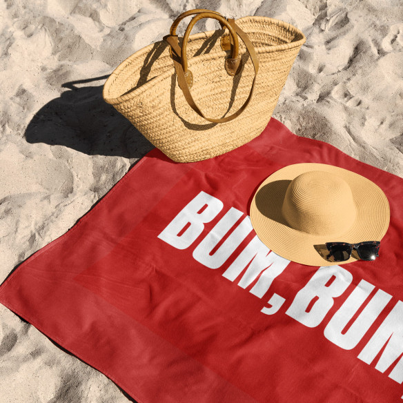 Bum Bum Ciao - Beach towel - La Casa De Papel - Caudie