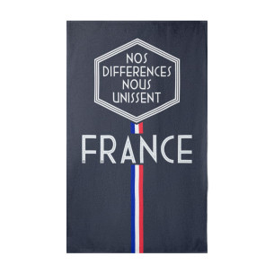 Nos différences nous unissent (v1) - Beach towel - Caudie