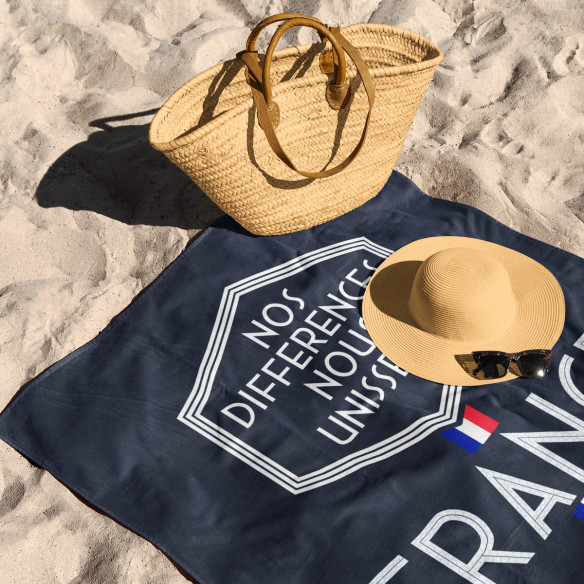 Nos différences nous unissent (v1) - Beach towel - Caudie