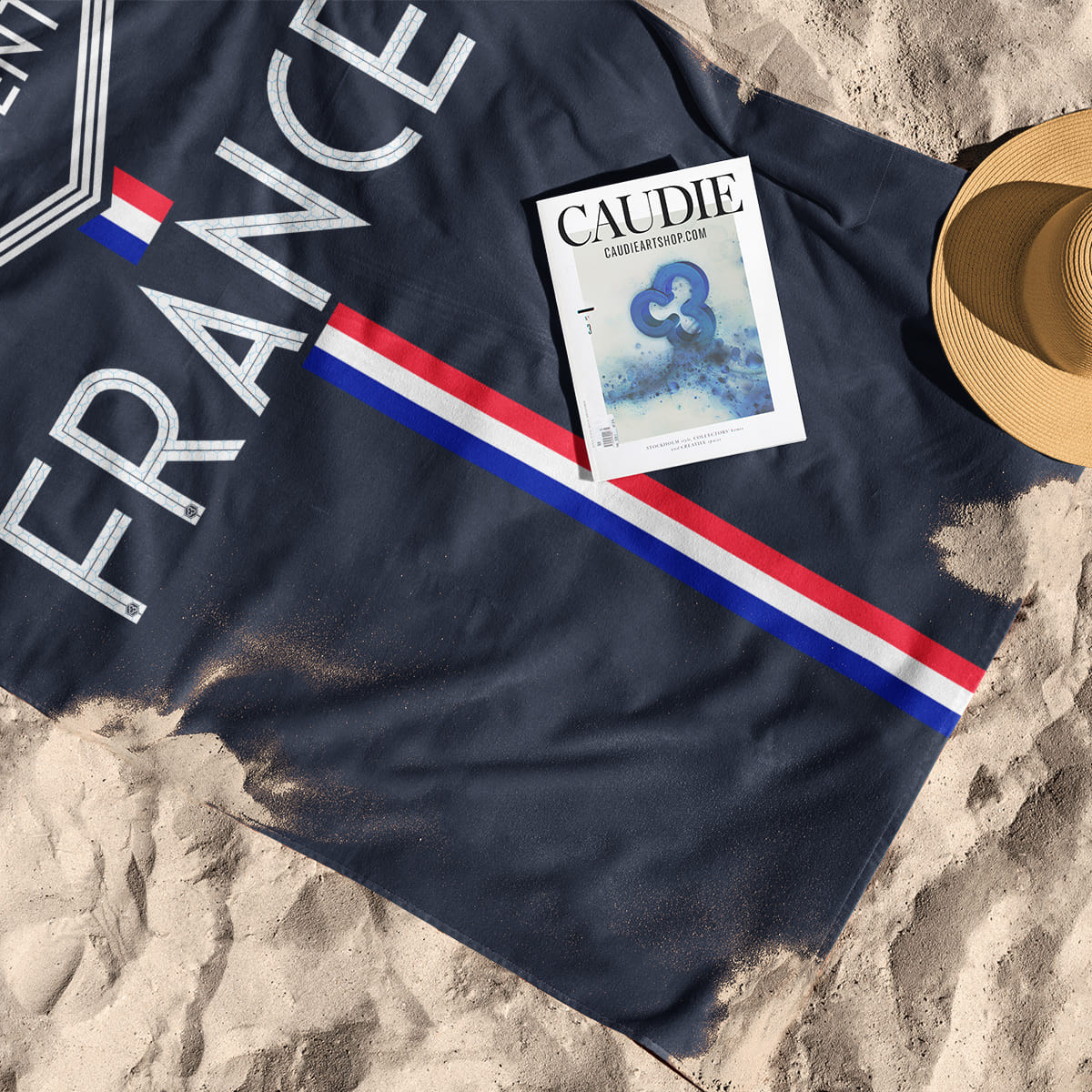 Nos différences nous unissent (v1) - Beach towel - Caudie