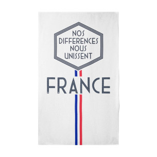 Nos différences nous unissent (v1) - Serviette de plage - Caudie