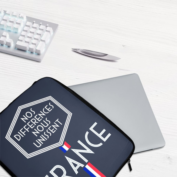 Nos différences nous unissent (v1) - Housse pour ordinateur portable - Caudie