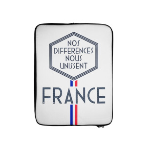 Nos différences nous unissent (v1) - Housse pour ordinateur portable - Caudie