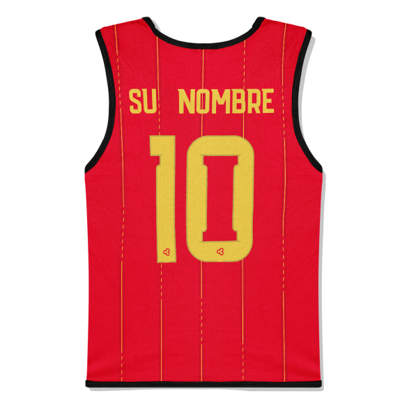 Équipe d'Espagne foot 2026 - Chasuble - Caudie