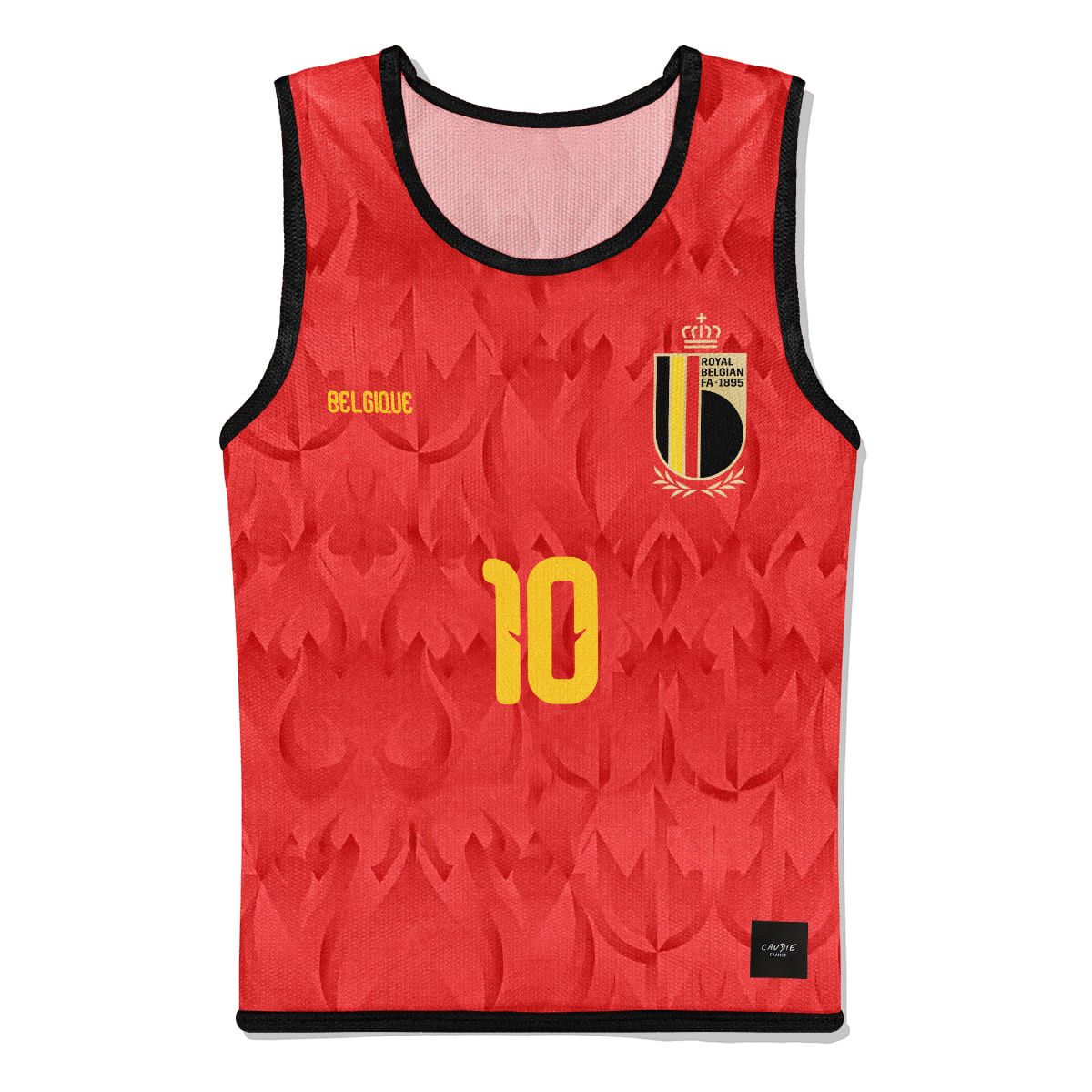 Équipe de Belgique foot 2026 - Chasuble - Caudie