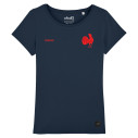 Équipe de France rugby 2026 personnalisable - T-shirt femme - Caudie